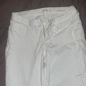 Jessica Simpson kiss me super skinny pants; Color:white, Size:28